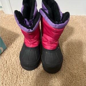 Northside Kids Pink and Purple Winter Boots